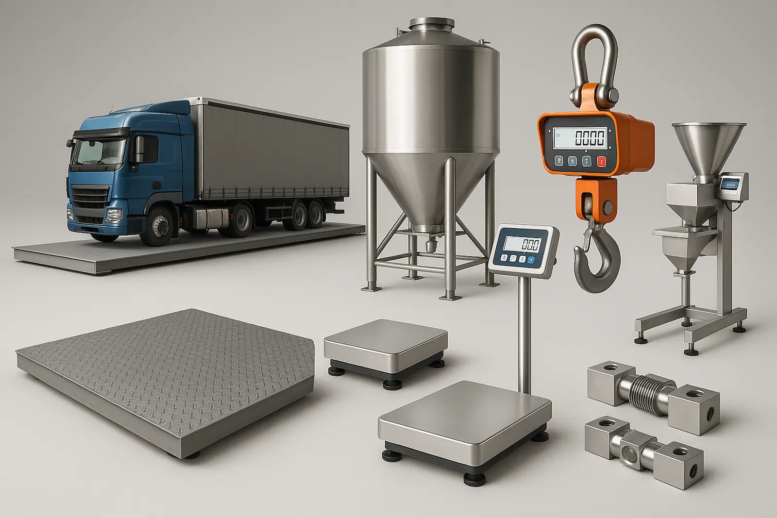 Industrial weighing equipment